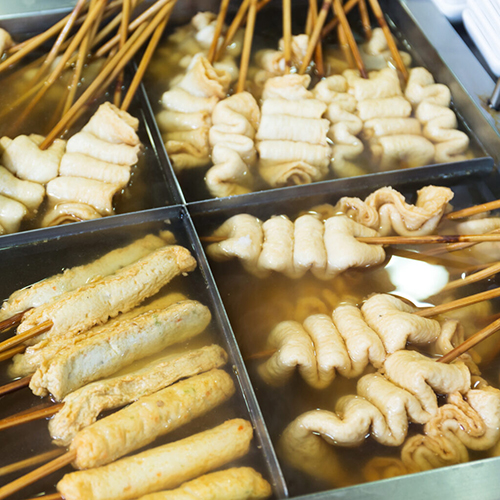 Korean local food, fish cake